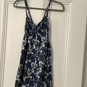Blue Abercrombie & Fitch spaghetti strap dress